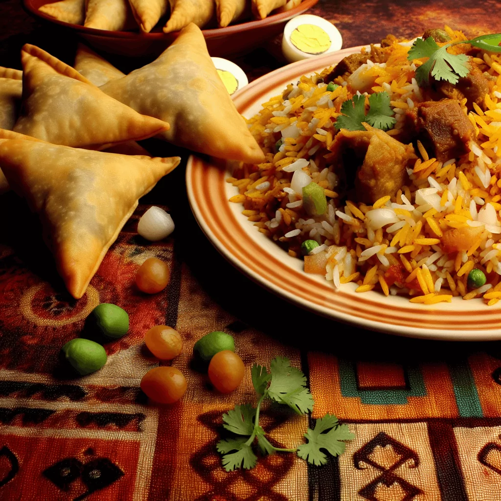 Biryani and Samosas