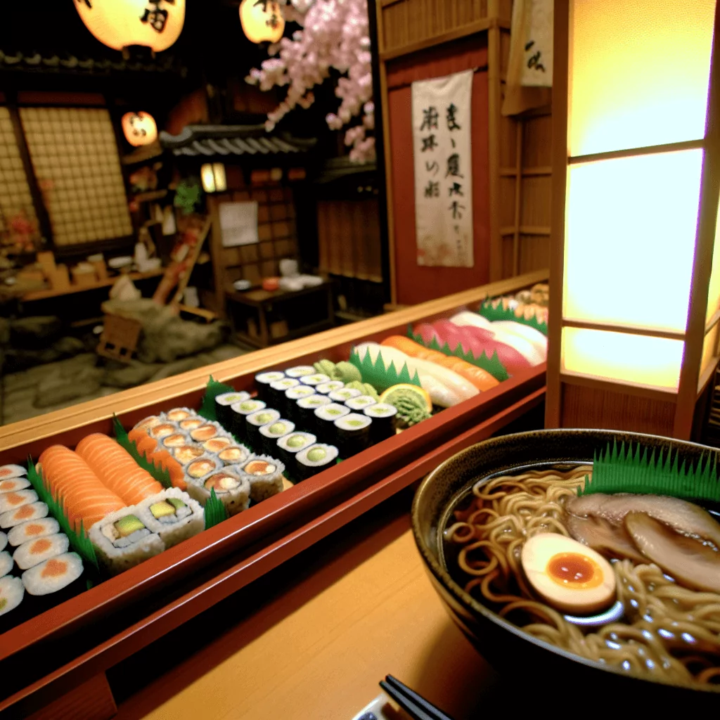 Sushi and Ramen