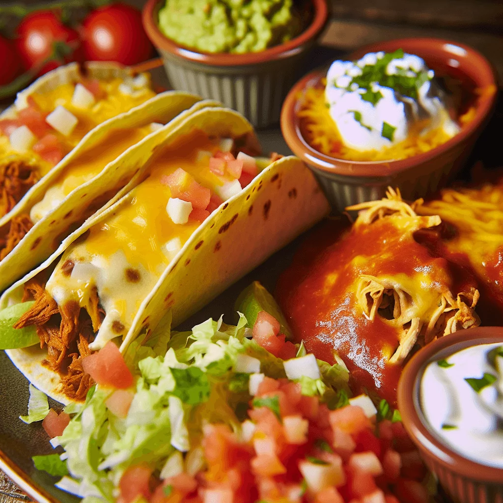 Tacos and Enchiladas
