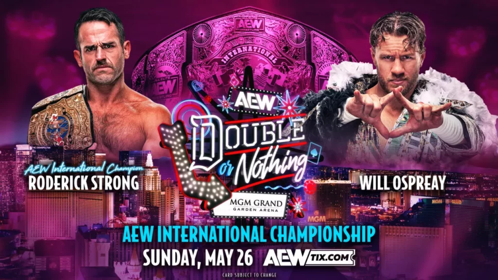AEW Double or Nothing - Will Ospreay def. Roderick Strong