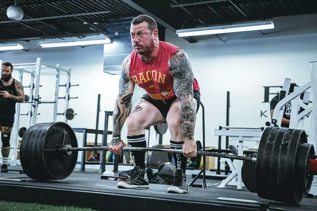 Deadlifts Starting Position