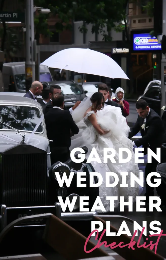 2024 Garden Wedding Weather Plans: Be Prepared, Not Scared!