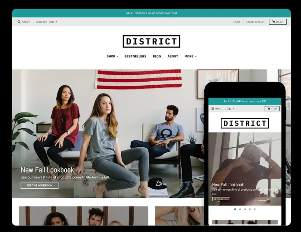 Shopify Theme - Get District