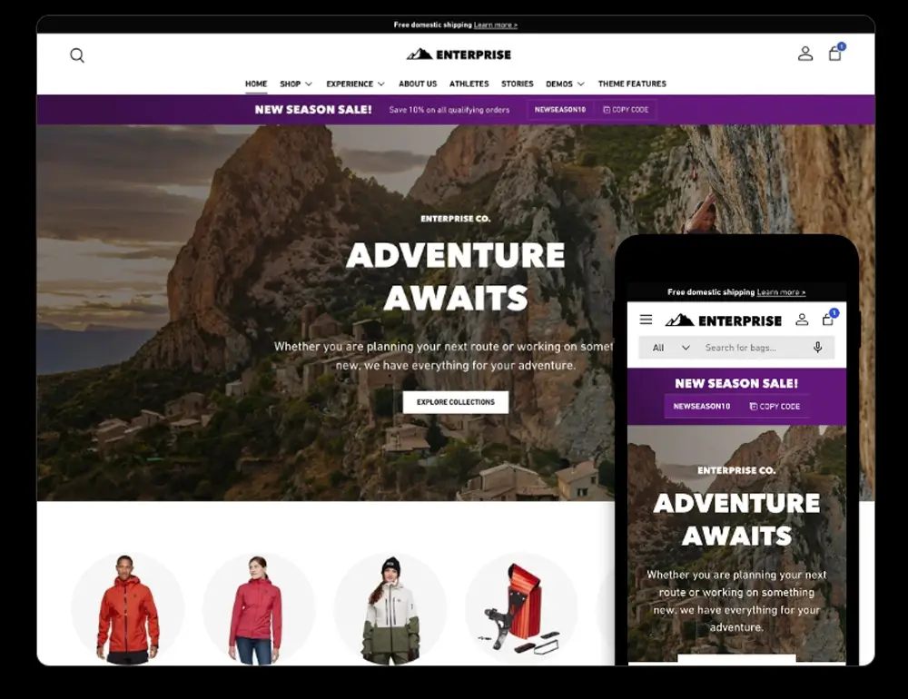Shopify Theme - Get Enterprise