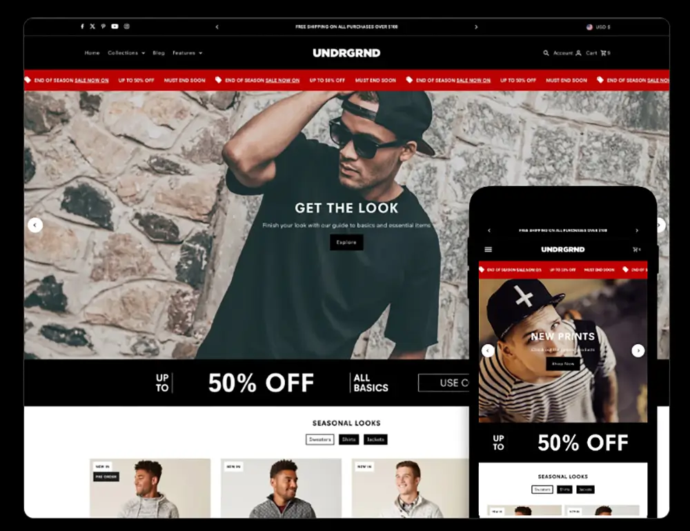 Shopify Theme - Get Fashionopolism