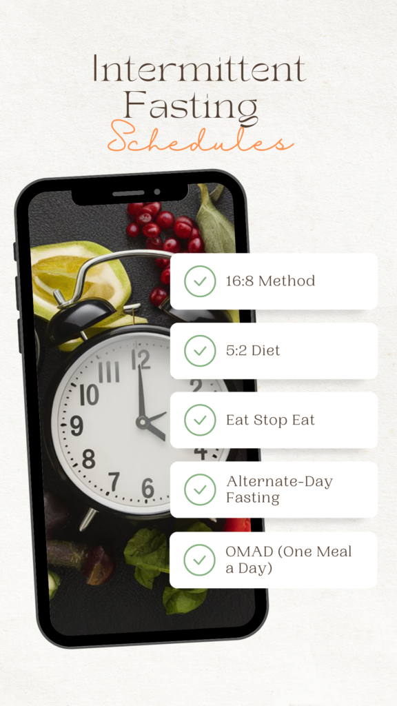 Intermittent Fasting Schedules: Finding the Right Plan for You