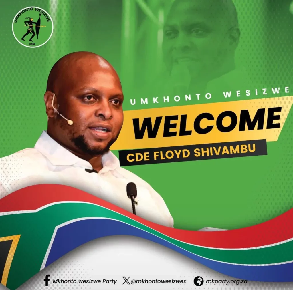 MK Party Floyd Shivambu